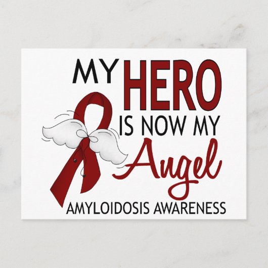 Hero nu My Angel Amyloidose Briefkaart (Voorkant)