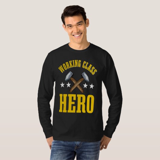 Hero of Work Work Class T-shirt (Voorkant volledig)