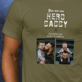 Hero Papa Vader Dag 2 Foto Collage T-shirt
