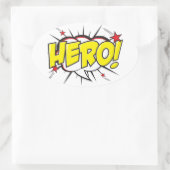 HERO STICKERS (Comic Style) (Tas)