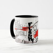 Herobear et l'enfant COMIC MUG (Devant gauche)