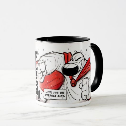 Herobear et l'enfant COMIC MUG (Devant droit)