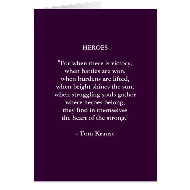 HEROES (Voorkant)