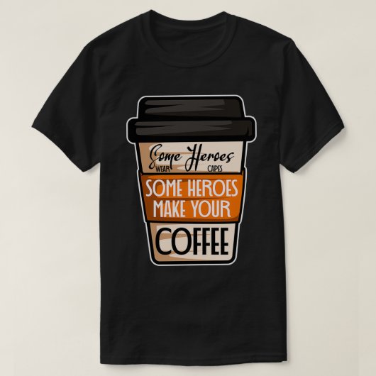 Heroes Bartender Gift T-shirt (Design voorkant)