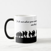 Heroes Black 11 oz Combo Mug (Gauche)