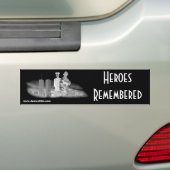 Heroes herinnert zich bumpersticker (Op auto)