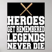 Heroes herinnert zich nog dat ze nooit sterven poster (Voorkant)