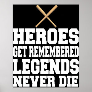 Heroes herinnert zich nog dat ze nooit sterven poster