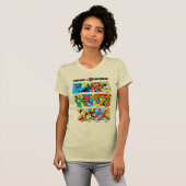 Heroes of the DC™ Universe T-shirt (Voorkant volledig)