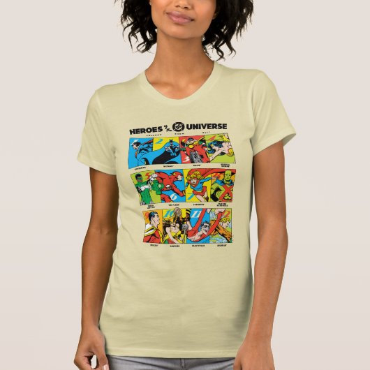 Heroes of the DC™ Universe T-shirt (Voorkant)
