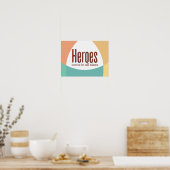 Heroes Poster (Keuken)