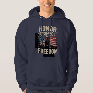 Heroes Veteran Day Patriottisch Ontwerp Hoodie