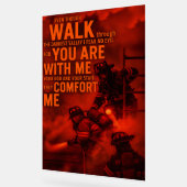 Heroic Christian Fire Rescue Wall Art 2026 Acryl Bord (Hoek)