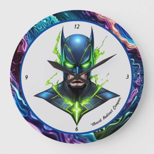 "Heroic Energy Absorption Technology" Grote Klok (Voorkant)