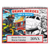 Heroic Fire Crew Rescue 2025/2026 Kalender (Hoes)