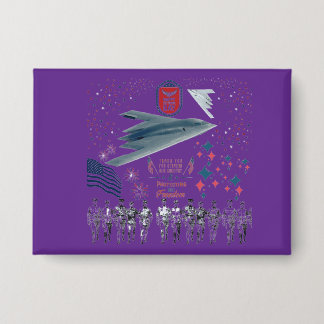 Heroic Hearts Tribute paars Button