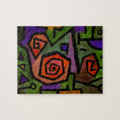 Heroic Rozen van Paul Klee Abstracte Art Legpuzzel (Horizontaal)