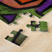 Heroic Rozen van Paul Klee Abstracte Art Legpuzzel (Zijkant)