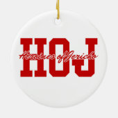 Héroïnes de Jéricho (HOJ) Ornement céramique (Dos)