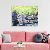 Heron 6467 canvas afdruk (Insitu (Woonkamer))