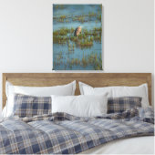 Heron 6937 canvas afdruk (Insitu (Slaapkamer))