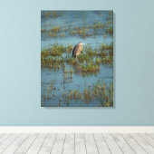 Heron 6937 canvas afdruk (Insitu (Houten vloer))