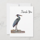 Héron bleu Merci (Devant)