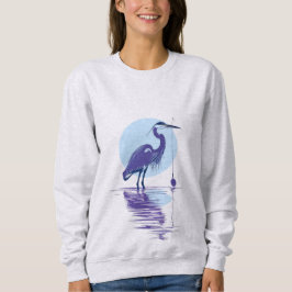 Heron by Moonlight – Women’s Sweatshirt