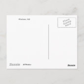 Heron en Mallards Briefkaart (Achterkant)