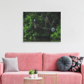 Heron et toile de rivière Lazy Imprimer (Insitu(Salon))