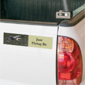Heron Fly Past Bumpersticker (Op Truck)
