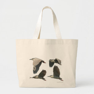 Heron in Flight Bag Grote Tote Bag