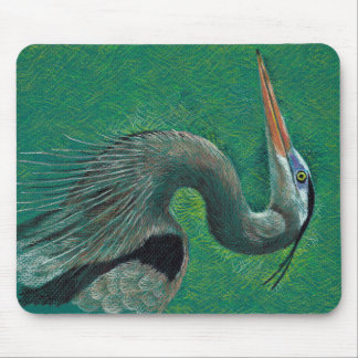 Heron mousepad muismat