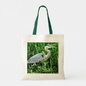 Heron op de Airline Trails herbruikbaar Tas (Achterkant)