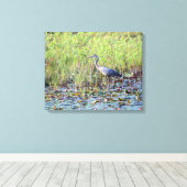 Heron P6450 Canvas Afdruk (Insitu (Houten vloer))