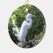 Heron Photo Ornament (Links)