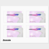 Heron Rechthoekige Sticker (Vel)