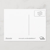 Heron Standing Alone 2 Briefkaart (Achterkant)