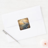 Heron Sticker (Envelop)