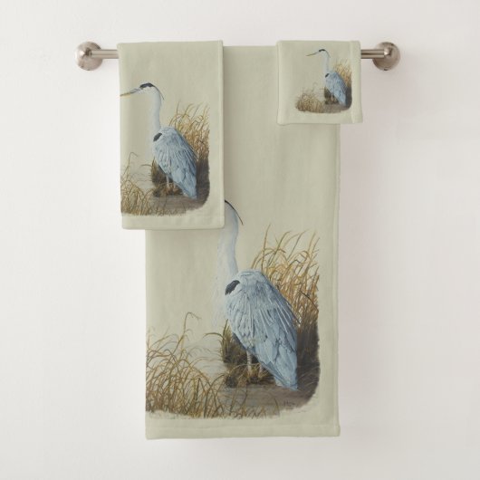 Heron Towel Set Bad Handdoek (Insitu)