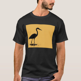Heron - volwassen donker t-shirt