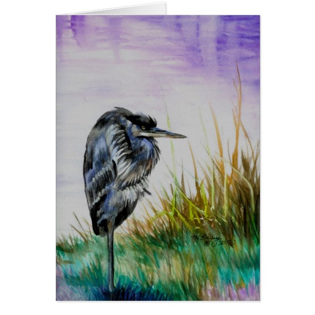 Heron Waterverf (Voorkant)