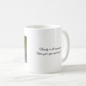 Herons Mug - La beauté est tout autour de vous (Devant droit)