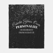 Herontwerp of personaliseer: fleece deken (Voorkant)