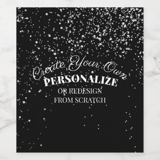 Herontwerp of personaliseer: wijn etiket (Enkel label)