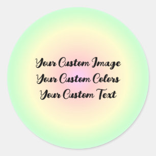 Herontwerp vanaf krassen - Ontdek dit Ronde Sticker