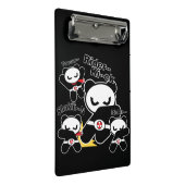 Heropandbear mini klembord (Schuin)