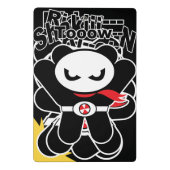 Heropandbear mini klembord (Achterkant)