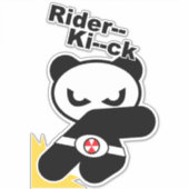 heropandbear sticker (Voorkant)