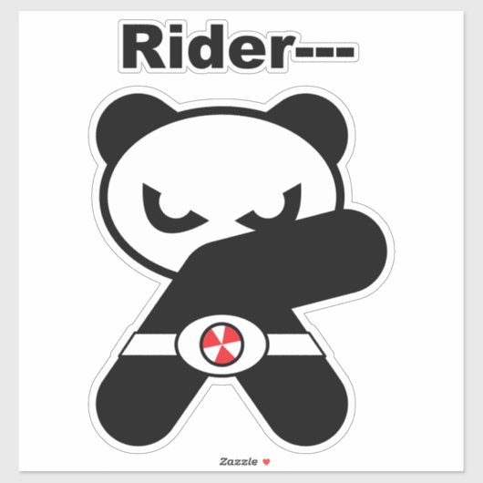 heropandbear sticker (Vel)